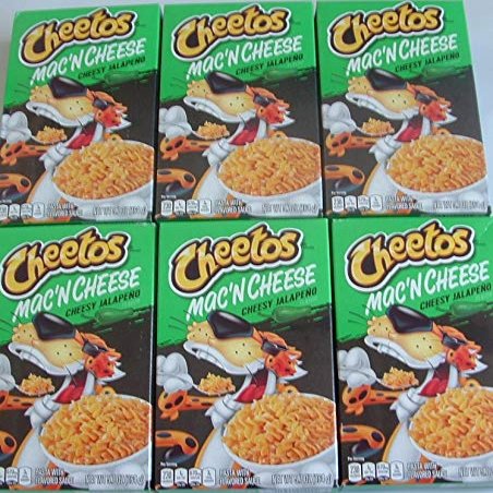 Cheetos Mac'n Cheese - Cheesy Jalapeno Flavor (5.7 oz Box, 6 pack)_AB