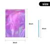Shappy 120 Pcs Iridescent Cellophane Bags Small Holographic Treat Bag with Twist Ties Easter Day Iridescent Gift Wrap for Wedding Birthday Baby Shower Party Favors(4 x 6 Inch) view 2