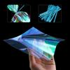 Shappy 120 Pcs Iridescent Cellophane Bags Small Holographic Treat Bag with Twist Ties Easter Day Iridescent Gift Wrap for Wedding Birthday Baby Shower Party Favors(4 x 6 Inch) view 4