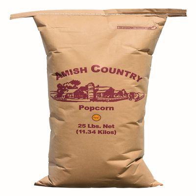 Amish Country Popcorn | 25 lb Bag | Midnight Blue Popcorn Kernels | Old Fashioned, Non-GMO and Gluten Free (Midnight Blue - 25 lb Bag)