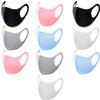 10 PACK Face Covers with Elastic Ear Loop Cover Full Face Anti-Dust, Unisex, Washable and Reusable for Men and Women, soft on the face and skin (Colorful) view 1