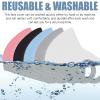 10 PACK Face Covers with Elastic Ear Loop Cover Full Face Anti-Dust, Unisex, Washable and Reusable for Men and Women, soft on the face and skin (Colorful) view 4