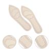 2pairs Comfortable Cow Insoles for Pointed Shoes Detachable and Breathable Inserts for High Heels Soft Foot Cushions for Enhanced Comfort and Sweat Absorption