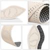 2pairs Comfortable Cow Insoles for Pointed Shoes Detachable and Breathable Inserts for High Heels Soft Foot Cushions for Enhanced Comfort and Sweat Absorption view 4