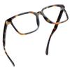 LifeArt Blue Light Blocking Glasses, Anti Eyestrain, Computer Reading Glasses, Gaming Glasses, TV Glasses for Women Men, Anti Glare (Amber, 3.75 Magnification) view 1