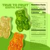 Albanese World's Best True to Fruit Exotic Fruits | 25oz Bag of Candy | 8 Natural Flavors and Colors, Soft Gummy Bears | Fuji Apple and More | Tastes like Real Fruit Picked at the Peak of Ripeness view 2
