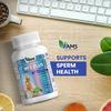America Medic & Science MFS Plus Fertility Supplements for Men (120 Capsules) Sperm Count Booster, Supports Motility | Natural Preconception Vitamins, Reproductive Aid, with Zinc, CoQ10 view 3