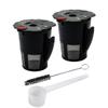 119367 Reusable Coffee Filter Replacement Part Fit For Keurig K-Cup My 2.0 Series Brewers Model K200 K250 K300 K350 K400 K450 K460 K475 K500 K550 K560 K575 with Cleaning Brush & Spoon (Pack of 2) view 1