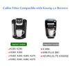 119367 Reusable Coffee Filter Replacement Part Fit For Keurig K-Cup My 2.0 Series Brewers Model K200 K250 K300 K350 K400 K450 K460 K475 K500 K550 K560 K575 with Cleaning Brush & Spoon (Pack of 2) view 3