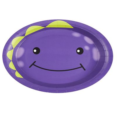 Smiffys Monster Tableware, Party Plates x8