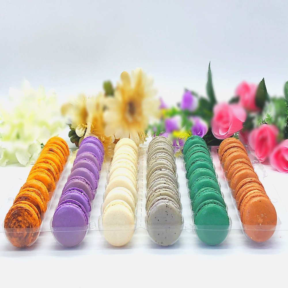 48 Pack Gluten Free French Macarons | Tea Collection Set