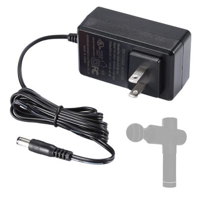 GRACETOP Massage Gun Charger Output: DC 24V 1A Support 25.2V Massage Gun Power Cord Muscle Blaster (Massage Gun Charger)