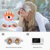 2 in 1 Heated/Ice Eye Mask Moist Heat Eye Mask Lavender & Flaxseed Sinus Pillow Microwavable for Dry Eye,Styes,Sinus Pain,Headache,Migraine,Puffy or Swollen Eyes Irritated and Inflamed Eyelid Bumps view 2