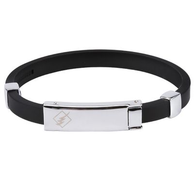 Anti Static Wrist Strap Band,3Colors Anion Bracelet Antistatic Band Anti Static Wrist Strap Health Care Wristband(Black)