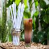 PHA STRAWS - | 100% Plastic Free | Individually Wrapped Biodegradable 8.2" Straws by Ecoware. Marine Biodegradable, Home Compostable, Ocean-friendly, Best Alternative to Paper & Plastic Straws. (50) view 2