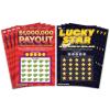 10 Pack Pregnancy Announcement Scratch Off Fake Lottery Tickets, Funny Surprise Pregnancy Reveal Idea Prank For Baby Reveals New Baby Announcement Game view 1