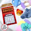 10 Pack Pregnancy Announcement Scratch Off Fake Lottery Tickets, Funny Surprise Pregnancy Reveal Idea Prank For Baby Reveals New Baby Announcement Game view 3