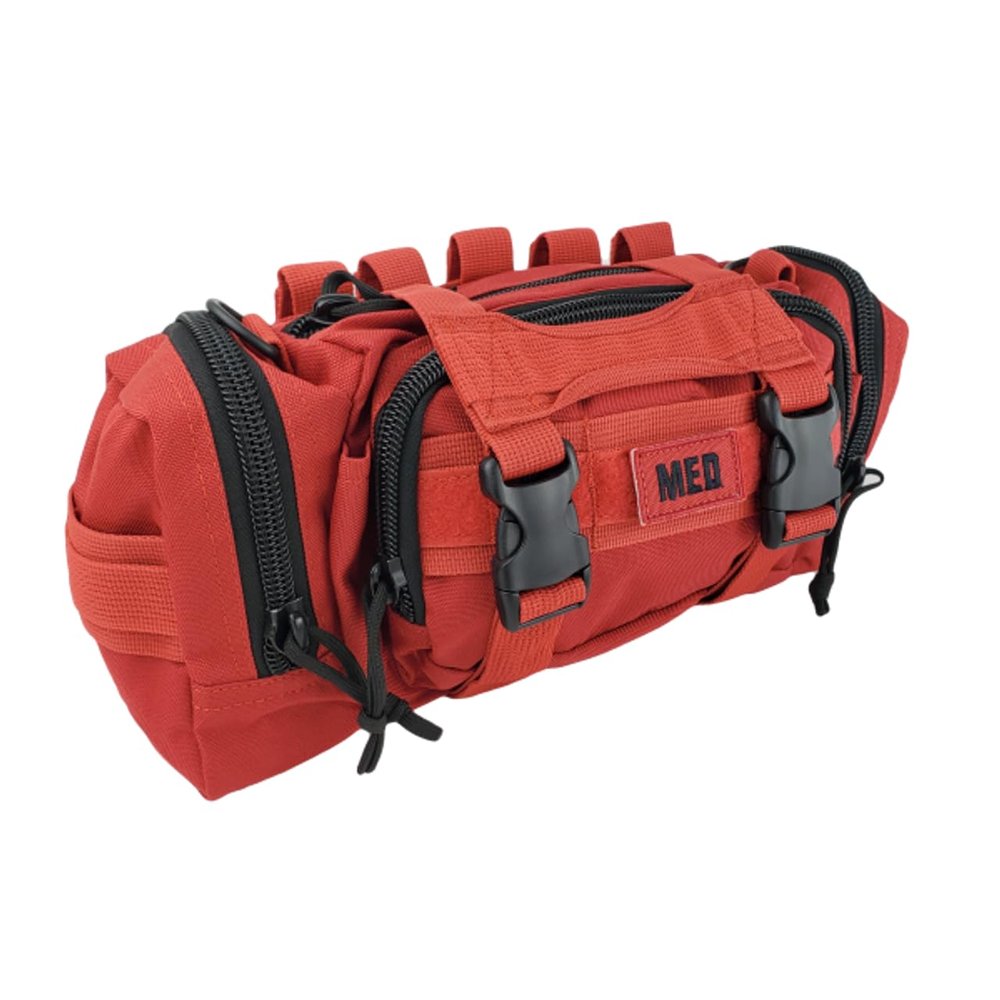 Rapid Response First Aid Kit w/Molle - Red