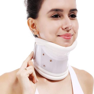 TANDCF Cervical Neck Brace Collar with Chin Support for Stiff Relief Cervical Collar Correct Neck Support Pain Bone Care Health(Size M)