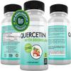 DOCTOR RECOMMENDED SUPPLEMENTS Quercetin 800mg w/Bromelain 165mg Per Serving- 120 Veggie Capsules-Full 60 Day Supply, Vitamin Supplement to Support & Bioflavonoids, Gluten Free, Non-GMO view 1