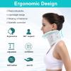 TANDCF Cervical Neck Brace Collar with Chin Support for Stiff Relief Cervical Collar Correct Neck Support Pain Bone Care Health(Size S) view 3