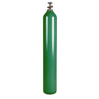 125 cu ft Steel Oxygen Cylinder - CGA540 Valve - DOT Approved