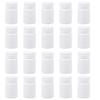 20 Pcs Empty Pill Bottles, 50ml Small White Plastic Medicine Containers with Lids, Portable Travel Pill Holder for Medication, Vitamins & Crafts view 1