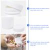 20 Pcs Empty Pill Bottles, 50ml Small White Plastic Medicine Containers with Lids, Portable Travel Pill Holder for Medication, Vitamins & Crafts view 3