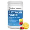Dr. Berg Zero Sugar Hydration Keto Electrolyte Powder - Enhanced w/ 1000 mg of Potassium & Real Pink Himalayan Salt (NOT Table Salt) - Raspberry & Lemon Flavor Hydration Drink Supplement, 100 Servings view 1