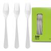 7.5in ADULT Compostable, Biodegradable, Reusable FORK (500 units/case) view 1