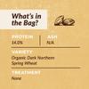 100% Organic Hard Red Spring Wheat Berries- 25 lbs view 3
