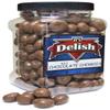 Gourmet Milk Chocolate Covered Cherries by It's Delish, 3 lbs Jumbo Reusable Container | Premium Milk Chocolate Coated Dried Cherries - Kosher Dairy view 1