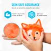 ICEWRAPS Small Reusable Ice Packs for Kids Boo Boos, Cloth-Covered Hot & Cold Packs, Baby Ice Pack for Fever & Minor Injuries, Set A: Bunny, Fox, Raccoon, Owl  FSA-HSA Eligible view 2
