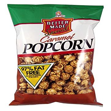 Better Made Special Caramel Popcorn - 97% Fat Free - (8) x Bags 6oz Each (Pack of 8)