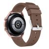 DKEnjoy 20MM Silicone Replacement Watchband Wristband Bracelet Watch Strap Wristband Compatible for Samsung Galaxy Watch 3 41MM Smartwatch (Coffee) view 2