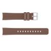 DKEnjoy 20MM Silicone Replacement Watchband Wristband Bracelet Watch Strap Wristband Compatible for Samsung Galaxy Watch 3 41MM Smartwatch (Coffee) view 4