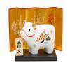 Yamaki Ikai Nishiki Sai Congratulatory Ox (Matsutake Plum & Small) view 1