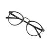 VisionGlobal Blue Light Blocking Glasses for Women/Men, Anti Eyestrain, Computer Reading, TV Glasses, Stylish Oval Frame, Anti Glare(Black,+0.25 Magnification) view 1
