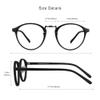 VisionGlobal Blue Light Blocking Glasses for Women/Men, Anti Eyestrain, Computer Reading, TV Glasses, Stylish Oval Frame, Anti Glare(Black,+0.25 Magnification) view 3