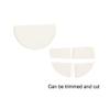 WENDA +1.50 Stick On Bifocal Lenses Reader Magnifying Adhesive Reading Lens Sticker Diving Scuba Mask Swimming Goggles Glasses Magnifier Add On (Transparent, +1.5) view 2
