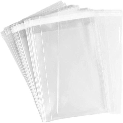 CuteBox 100pc (3" x 4") 2Mil Clear Flat Re-Sealable Food Grade Cellophane OPP Bags for Candy, Cookies, Baked Goods, Packaging and Retail, Merchandise, Storage, Organization