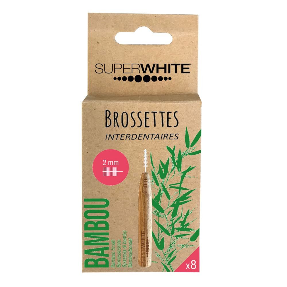 Superwhite 8 Interdental Brushes - 2 mm