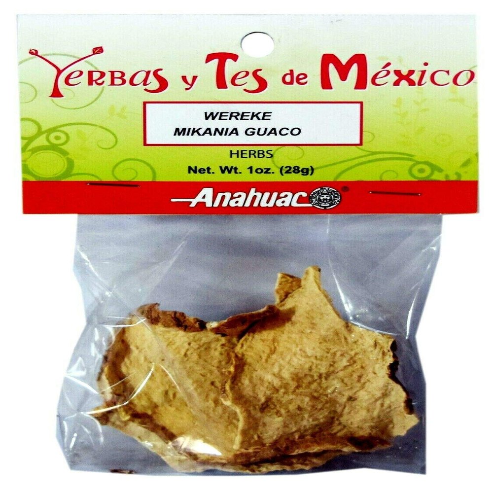 12 BAGS ANAHUAC WEREKE IBERVILLEA SONORAE HERBS HIERBAS MEXICANAS Net Wt 1 oz (28g)