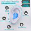 Silicone Ear Plugs for Sleeping Swimming,Reusable Moldable Noise Cancelling Earplugs for Shooting Range, Swimmers, Snoring, Airplanes, Travel, Work, Studying, (16-Pillows) view 2