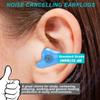 Silicone Ear Plugs for Sleeping Swimming,Reusable Moldable Noise Cancelling Earplugs for Shooting Range, Swimmers, Snoring, Airplanes, Travel, Work, Studying, (16-Pillows) view 3