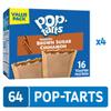 Pop-Tarts Toaster Pastries, Breakfast Foods, Kids Snacks, Value Pack, Frosted Brown Sugar Cinnamon (64 Pop-Tarts) view 4