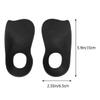 1 Pair of Arch Support Inserts Orthotic Insole Plantar Fasciities Insoles for Flatfoot Corrector Shoe Pads with Hole (Black S) view 2