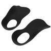 1 Pair of Arch Support Inserts Orthotic Insole Plantar Fasciities Insoles for Flatfoot Corrector Shoe Pads with Hole (Black S) view 3