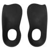 1 Pair of Arch Support Inserts Orthotic Insole Plantar Fasciities Insoles for Flatfoot Corrector Shoe Pads with Hole (Black L) view 1