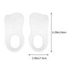 Healifty Flatfoot Corrector Orthotic Shoe Pads with Arch Support Gel Insoles for Men and Women Non-Slip Cushioned Shoe Inserts for Walking Running Hiking Comfort view 2